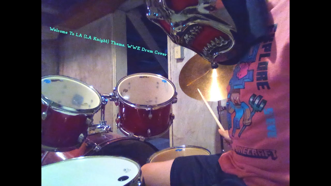 Welcome To LA (LA Knight) WWE Theme Drum Cover #wwe #music #drumcover
