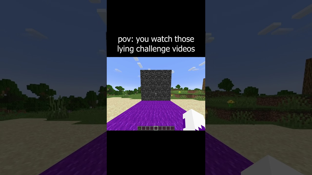 pov: you watch those lying challenge videos