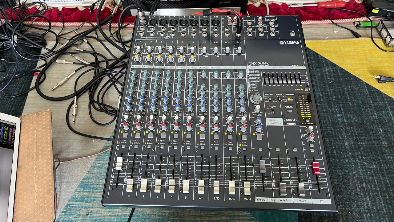 Mixer bãi Nhật liền công suất yamaha EMX 5014c