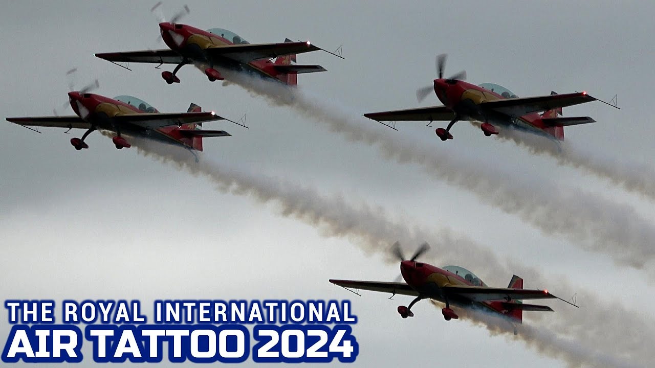 RIAT 2024 ROYAL JORDANIAN FALCONS Royal Jordanian Air Force The International Air Tattoo