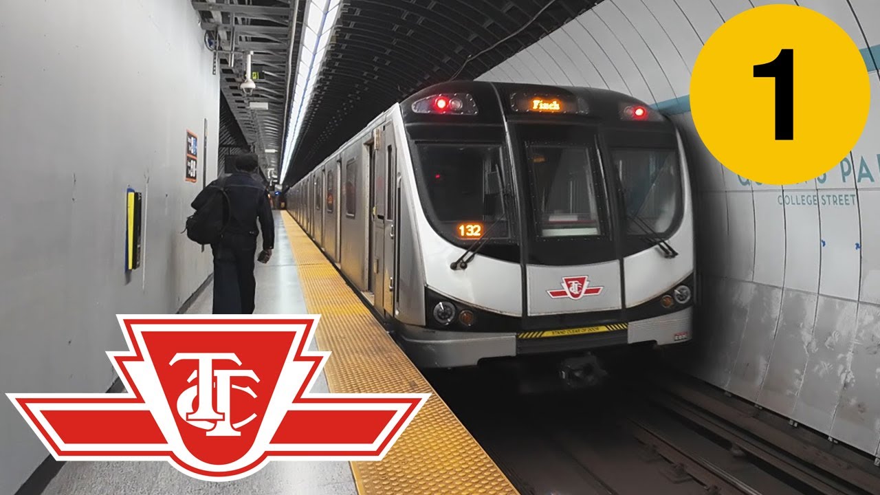 TTC Toronto Subway - Line 1 (Wilson - Queen's Park)