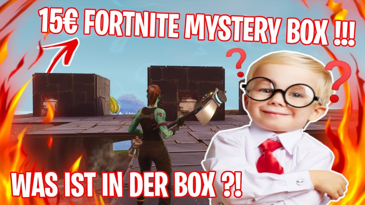 25€ FORTNITE MYSTERY BOX OPENING !!! 😱 EXTREM SELTENE WAFFEN 🎃😂 - Fortnite Rette die Welt