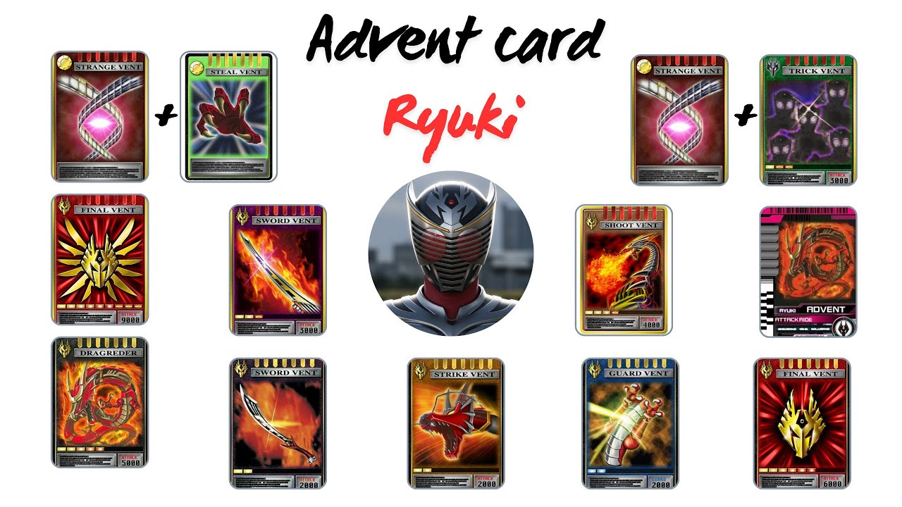 Semua Advent Card Kamen Rider Ryuki dalam 8 Menit