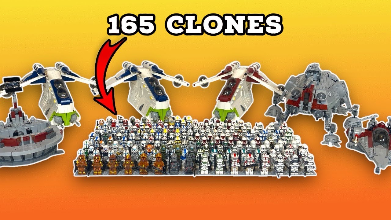 My LEGO Custom Clone Army After 2 Years….