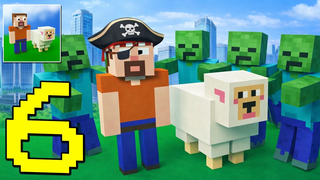 CubeCrafter: Gameplay Walkthrough Part 6 - Build, Craft & Explore the block world (Android,iOS)