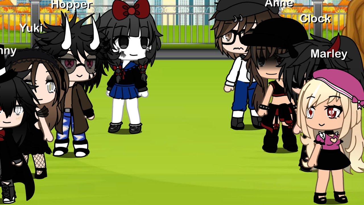 Creepy vs insane gacha life singing battle #gachalife #gachaclub 