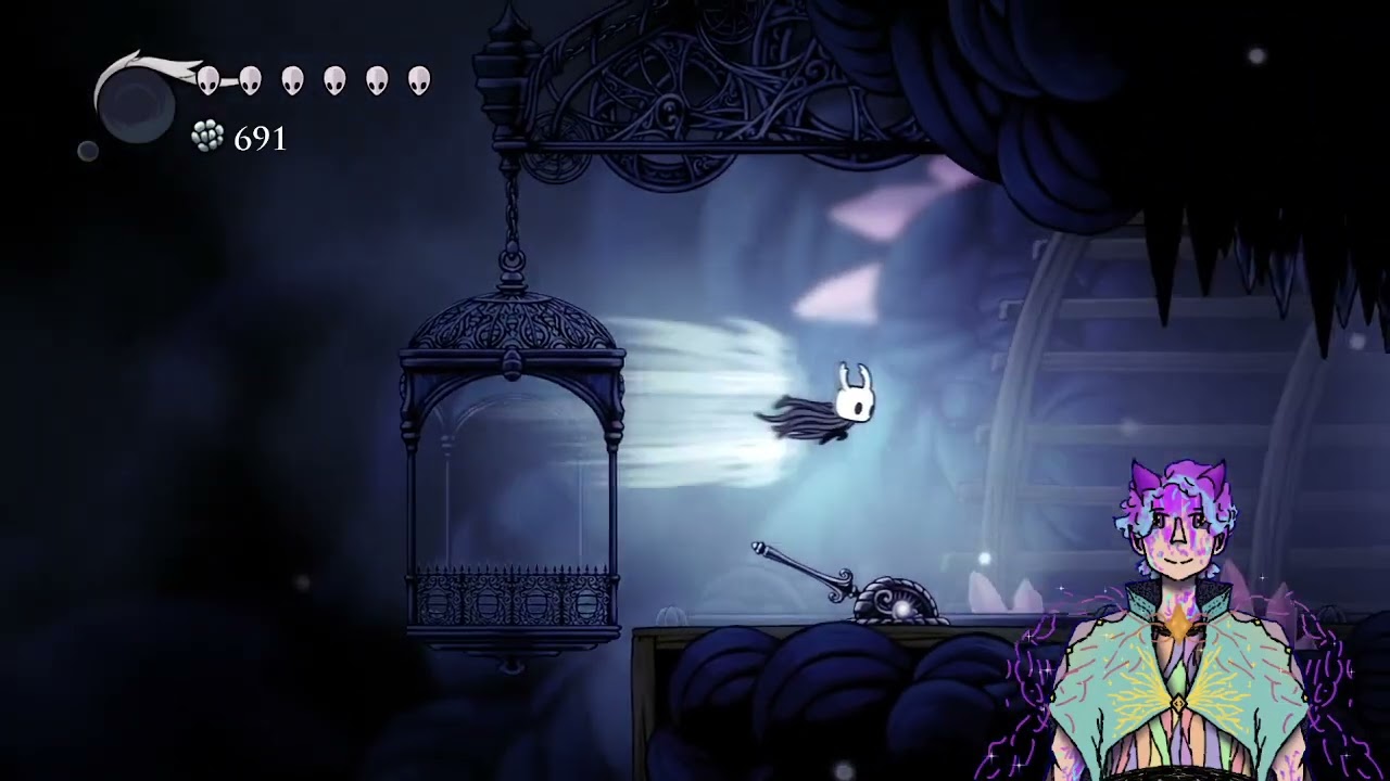 ok actually gonna go climb a mountain THEN kill god - Hollow Knight