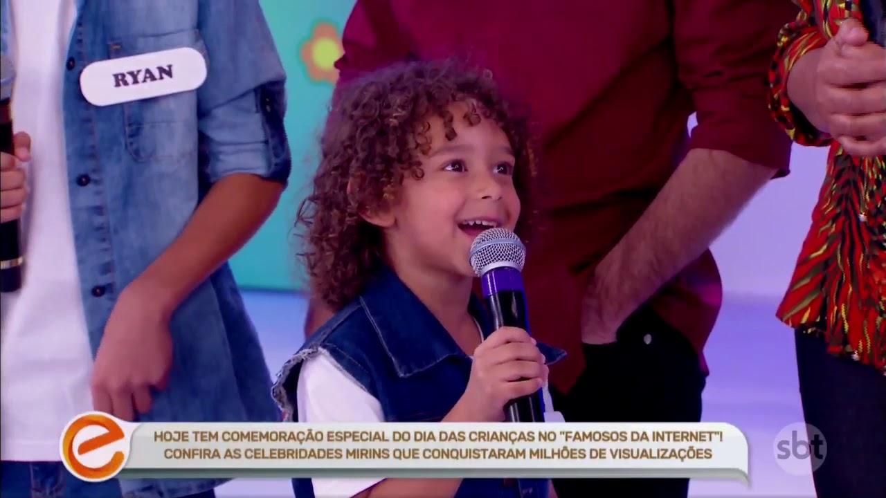 Famoso da Internet , Especial dia das Crianças 13/10/2019, Ryan e Tony Maccari.
