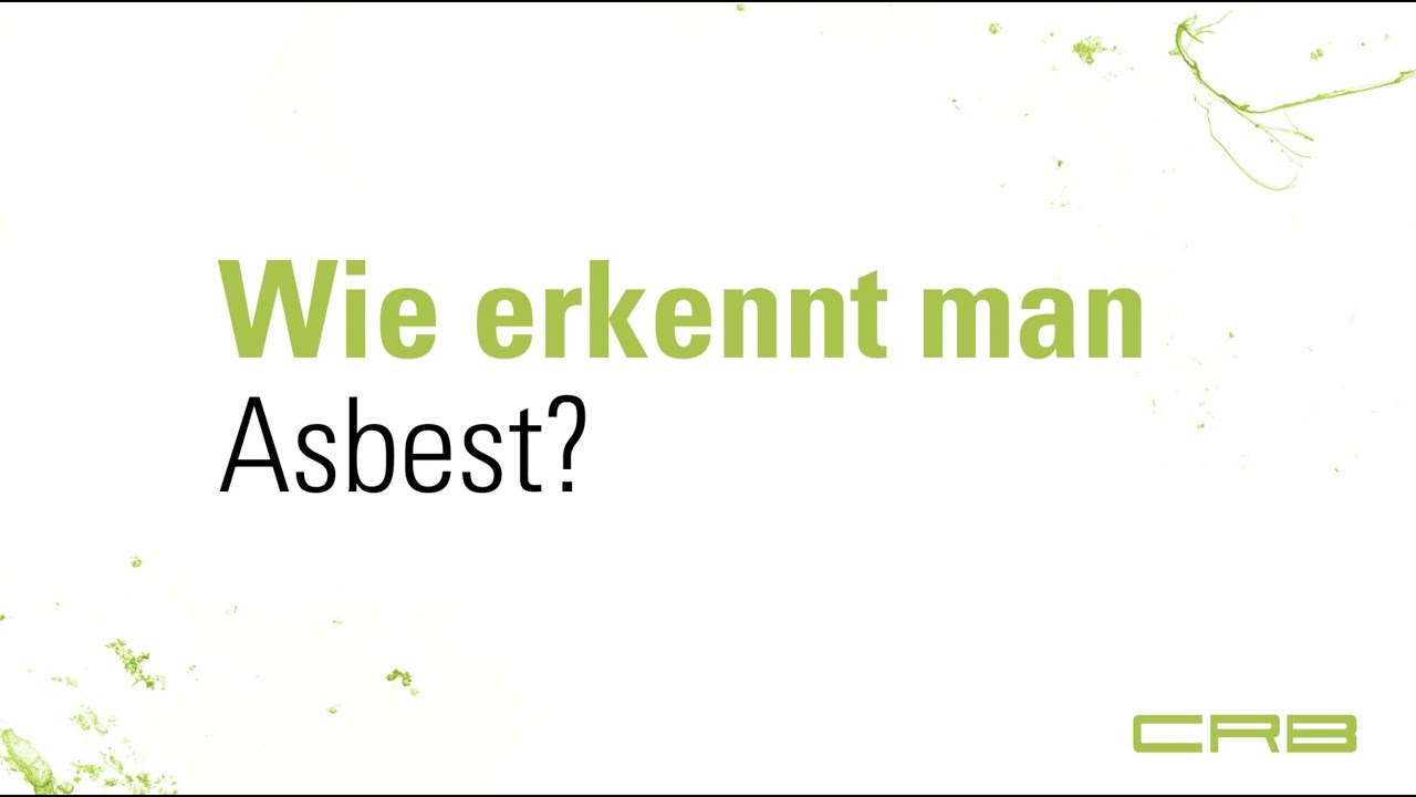 Wie erkenne ich Asbest? (Asbest-Analyse)