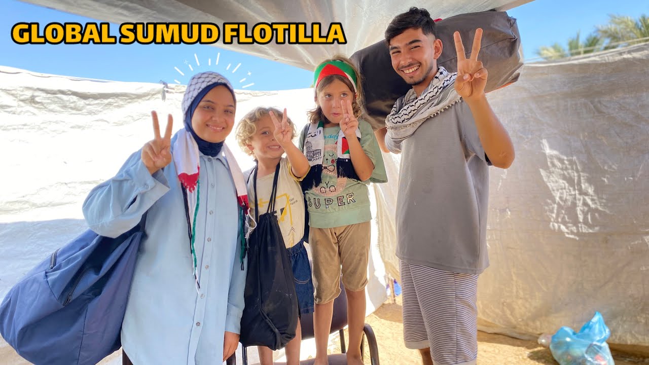 Global Sumud Flotilla | انتظرنا أسطول الصمود العالمي لكسر حصار غزة 🤯🇵🇸