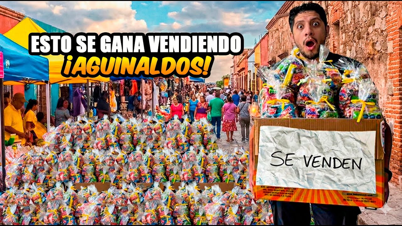 Armé 50 Aguinaldos con $17.9 Pesos cada uno: ¿ES RENTABLE?