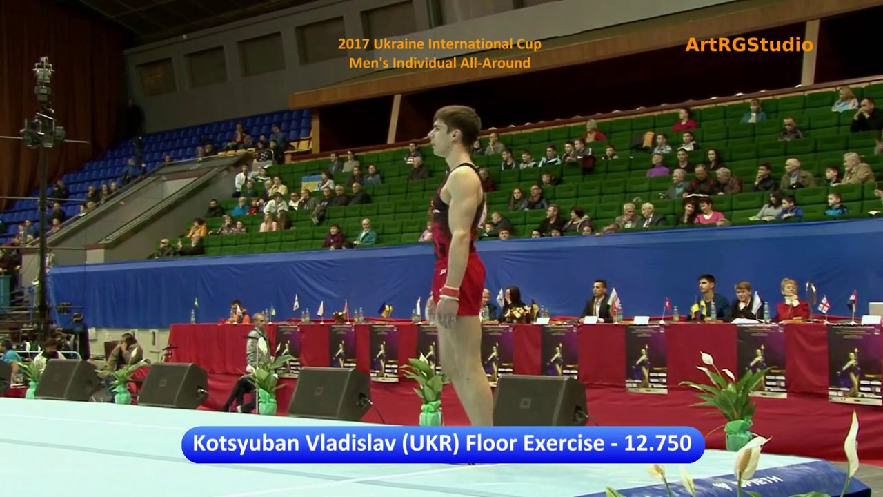 KOTSYUBAN Vladislav (Коцюбан Владислав) (UKR) FX 2017 Stella Zakharova Cup - All-Around Men's