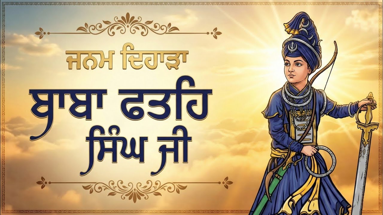 ਜਨਮ ਦਿਹਾੜਾ ਬਾਬਾ ਫਤਹਿ ਸਿੰਘ ਜੀ || Sahibzada Baba Fateh Singh Ji Janam Katha || Sikh Itihas