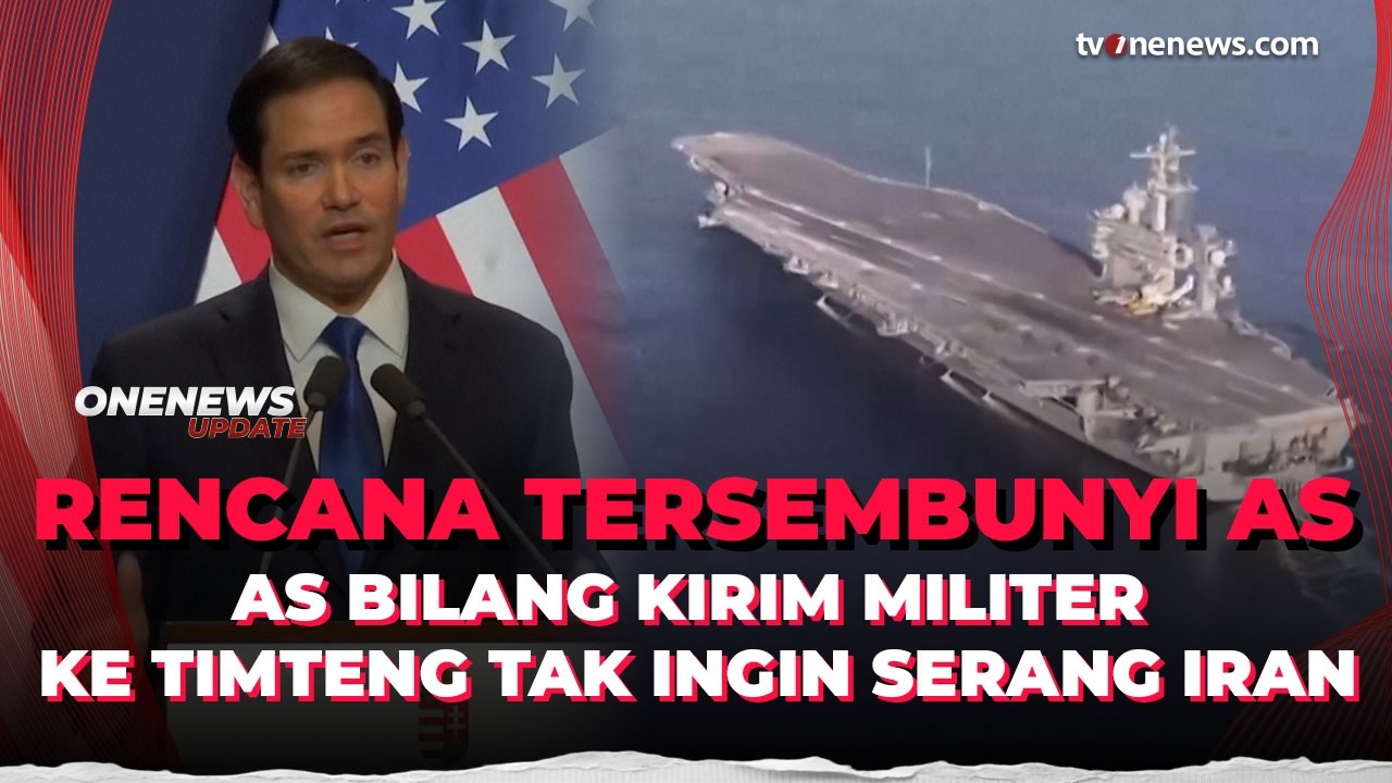 AS Ngaku Pengerahan Pasukan ke Timur Tengah Bukan Untuk Serang Iran, Benarkah? | OneNews Update