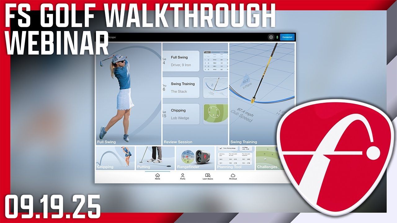 FS Golf App Walkthrough Webinar
