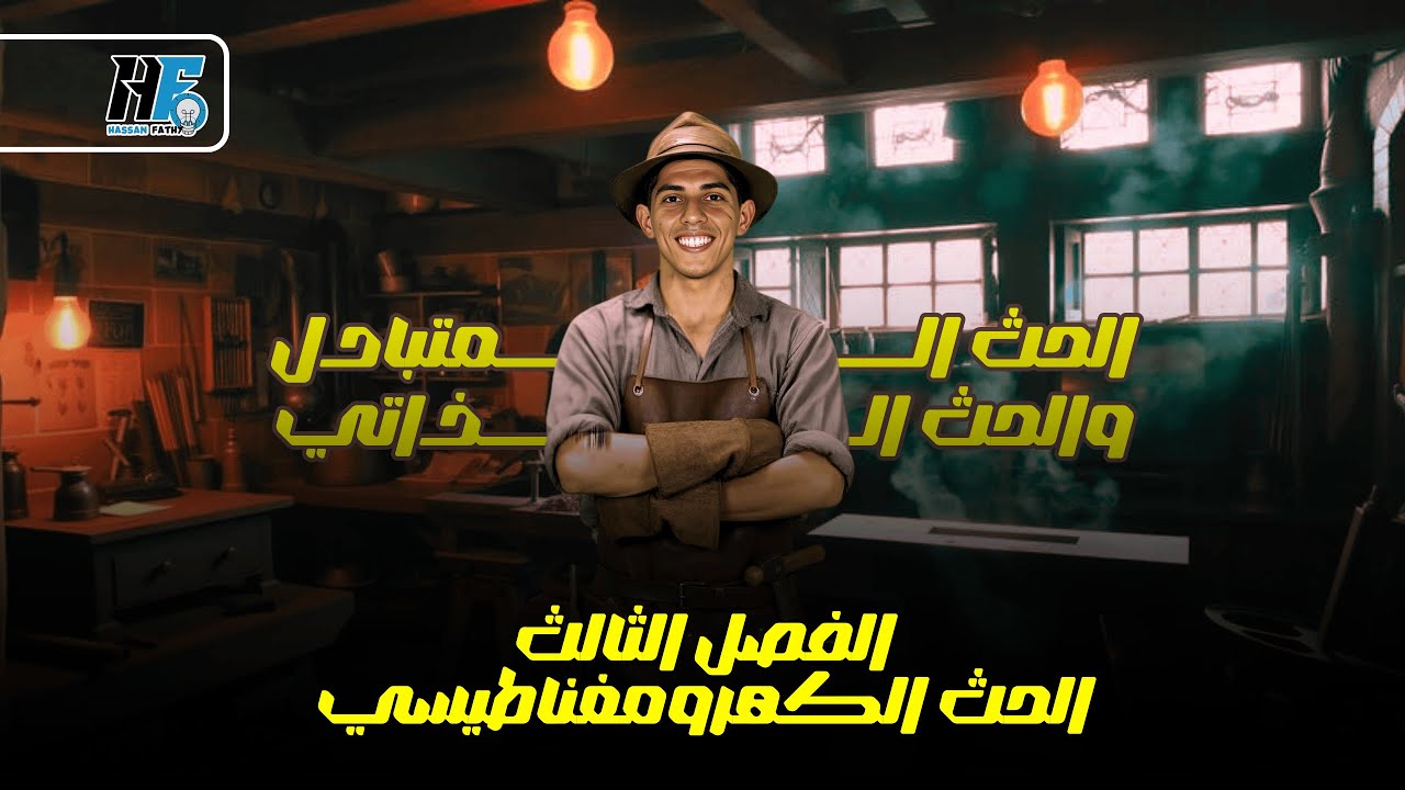 المحاضرة الثالثة - الحث المتبادل والحث الذاتي - الفصل الثالث - الصف الثالث الثانوي