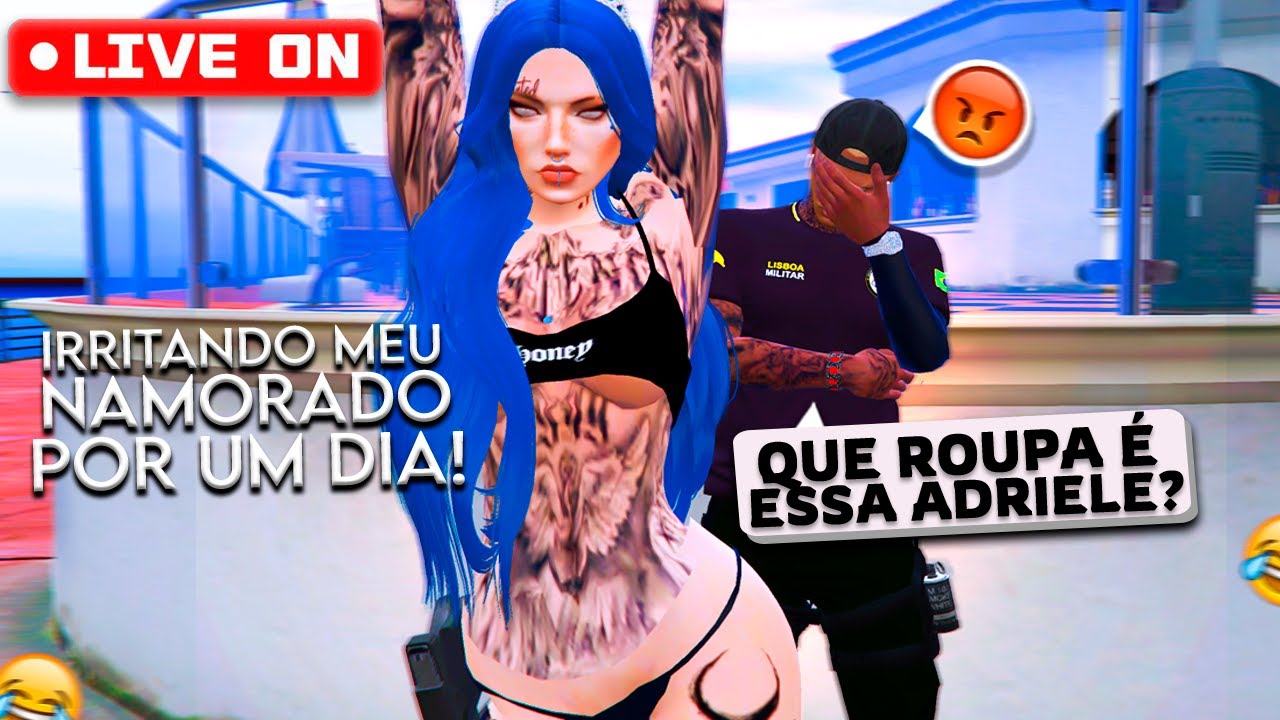 🔴 EU AMO TIRAR A PACIÊNCIA DELE 🤭