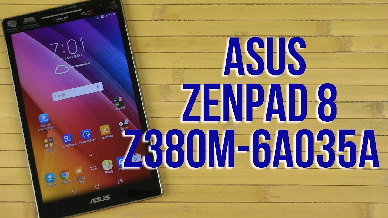 Распаковка Asus ZenPad 8.0