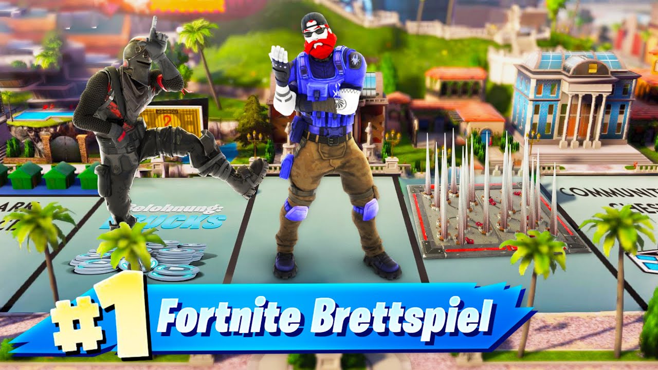 XXL Brettspiel Challenge in Fortnite 🎲