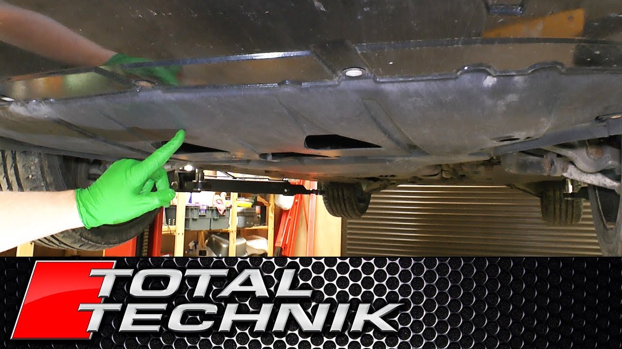 Как снять защиту поддона двигателя — Audi ВСЕ МОДЕЛИ — Total Technik
