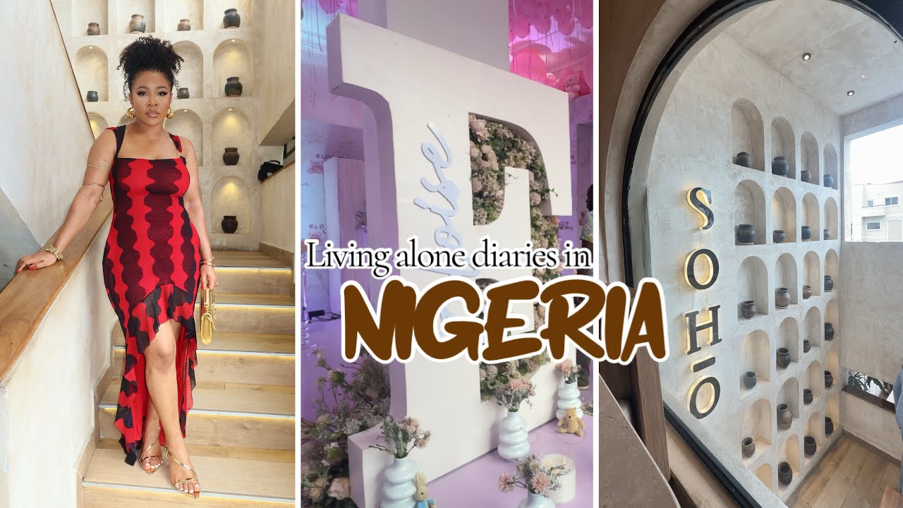 Days in my life | Living alone diaries in Nigeria | Restaurant reviews and a lot of OOTDs