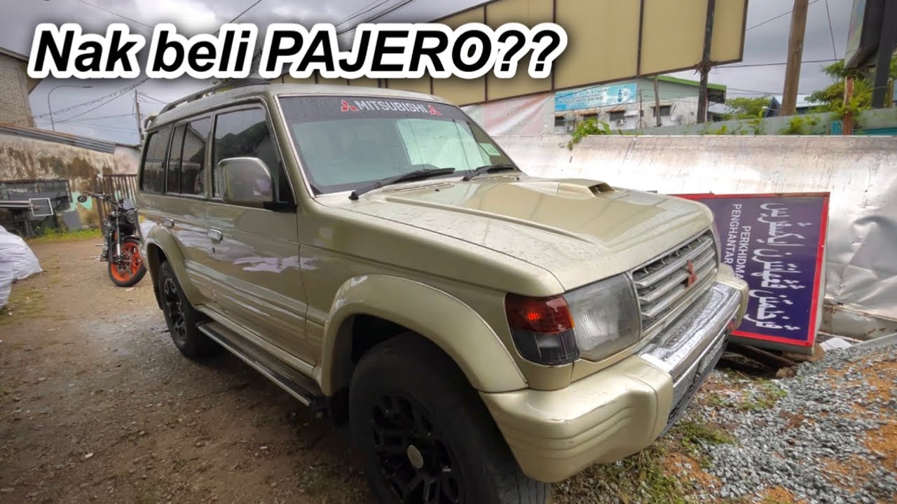 Pajero kondisi terbaik untuk dijual, sebelum beli tengok sampai habis 