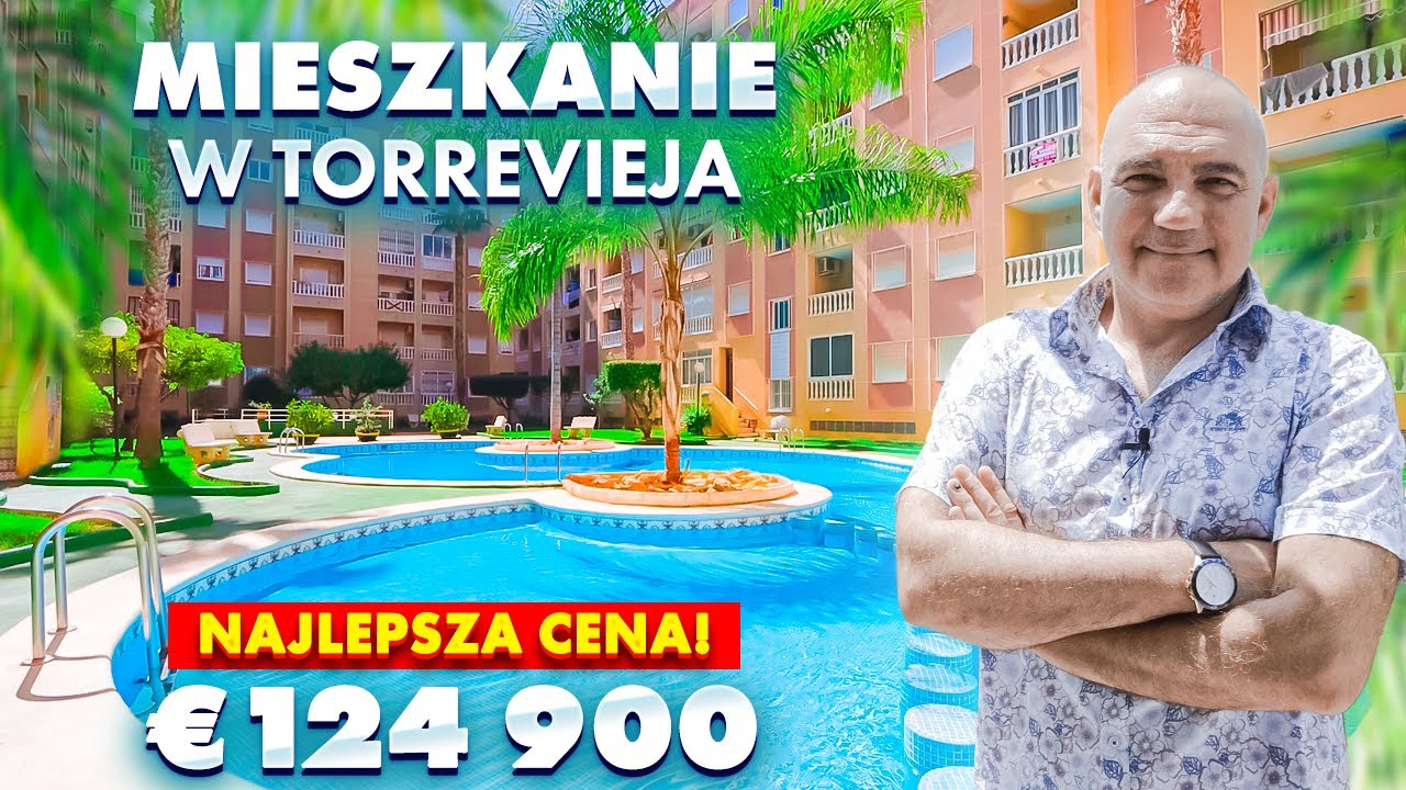 Mieszkanie w Torrevieja | Basen + z meblami NAJLEPSZA CENA | Nieruchomość na sprzedaż w Hiszpanii