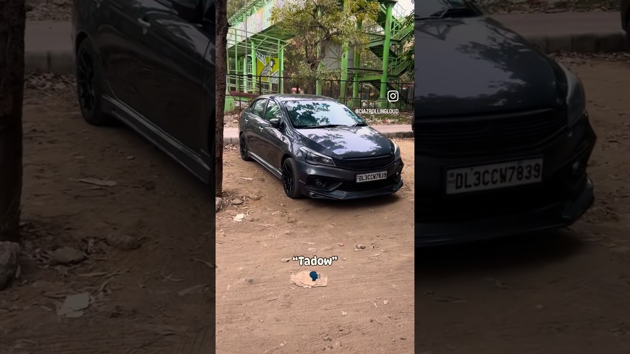 Tastefully modified Ciaz | Kizashi type Ciaz | Bodykit 