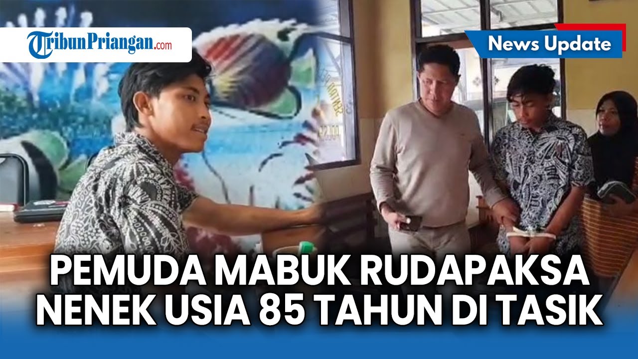 Pemuda Rudapaksa Nenek Usia 85 Tahun di Tasikmalaya, Polisi Sebut Pelaku Diduda Mabuk