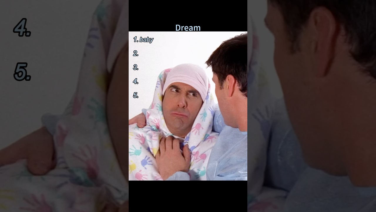 Joey dreamed their baby was Ross. 😂