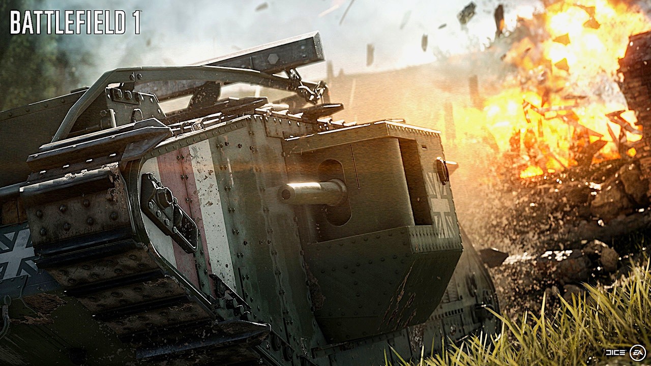 Battlefield 1 - STEEL ON STEEL : World War 1 Realistic
