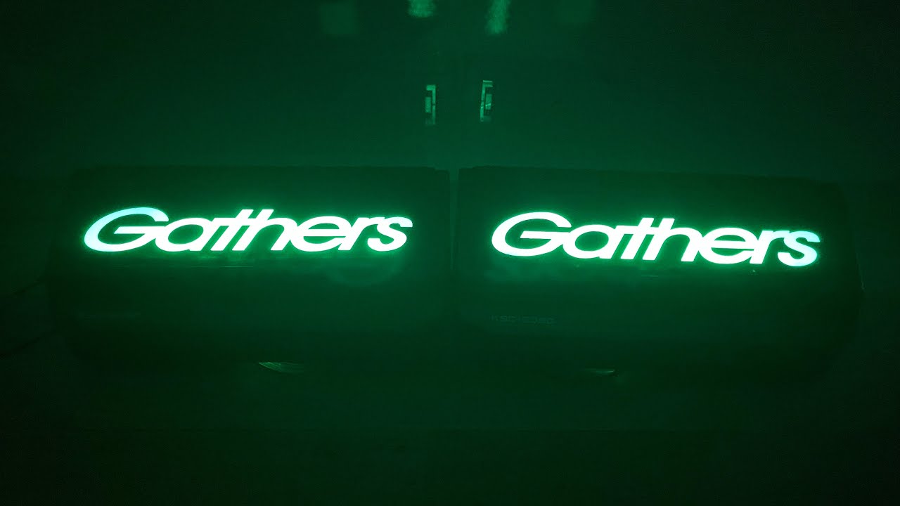 ヤフーオークション販売　確認動画 イルミ 付き 新品交換 KSC-2090 KENWOOD ケンウッド gathers 街道レーサー 旧車 当時物 昭和レトロ TS-X イルミネーション