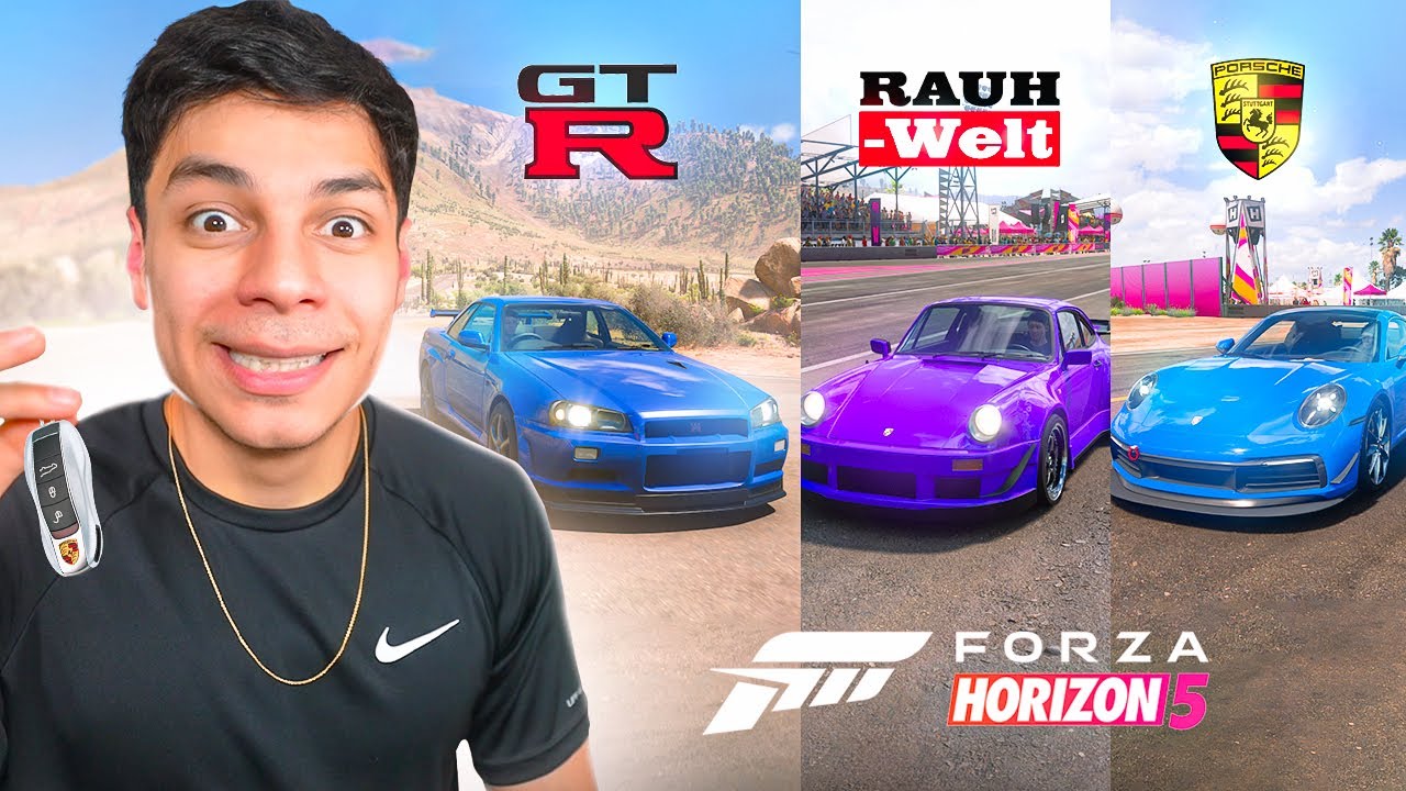 ME COMPRÉ TODOS MIS AUTOS DE LA VIDA REAL EN FORZA Y GASTÉ MUCHO DINERO - Yair17