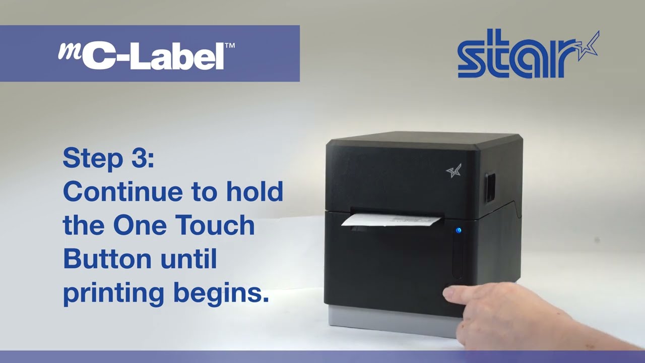 mC-Label3 Printer Self-Test | Star Micronics Multimedia Printer Guide