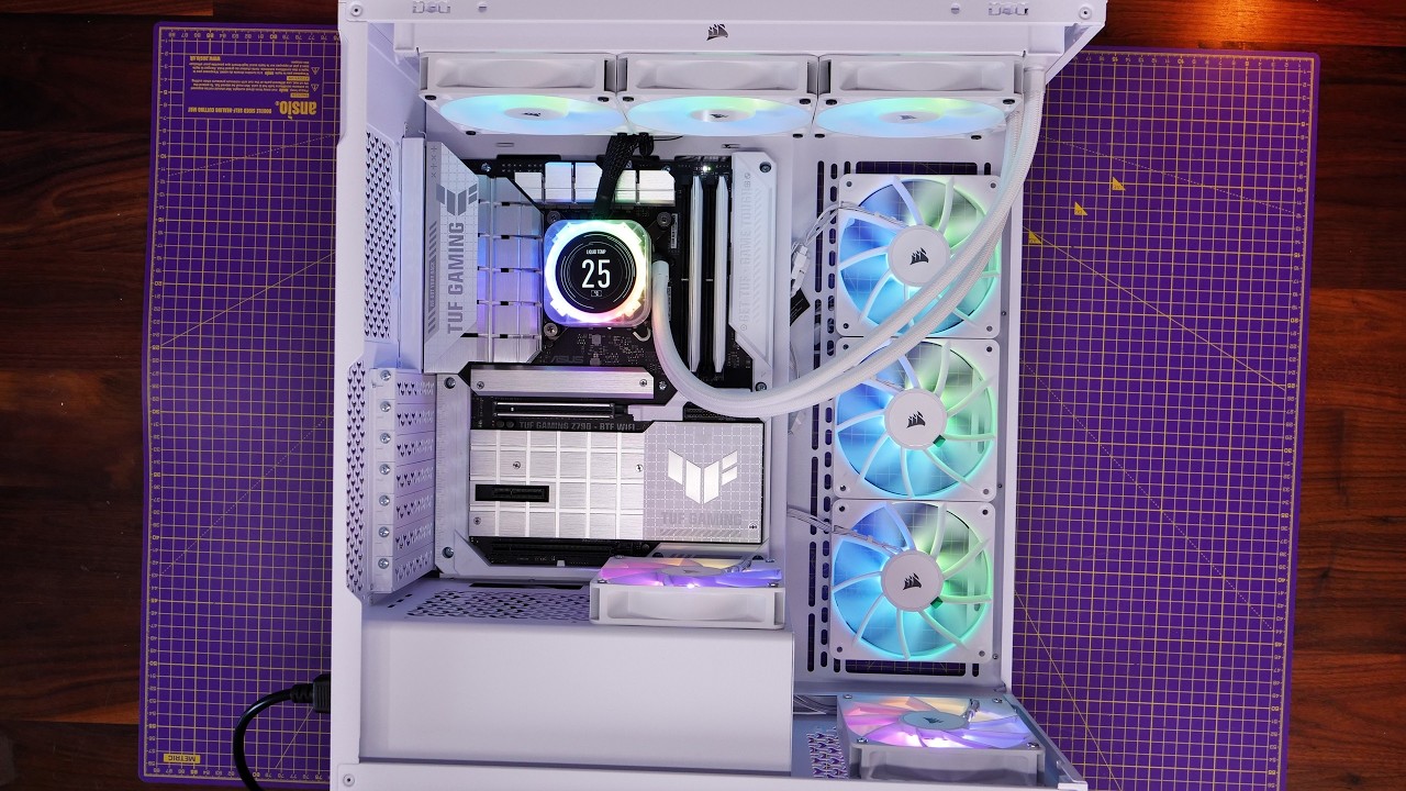 How to setup and wire Corsair RS120 ARGB fans