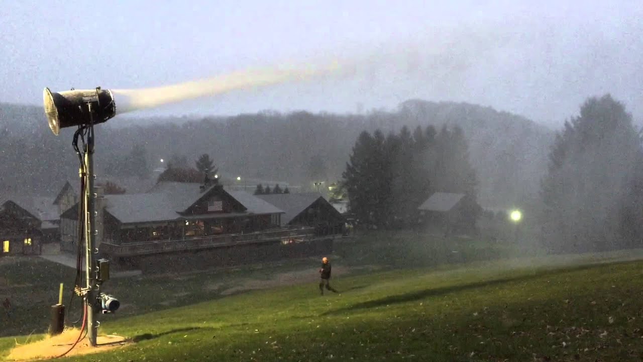 Snow Trails Snowmaking 2014: Earliest Campaign To Date