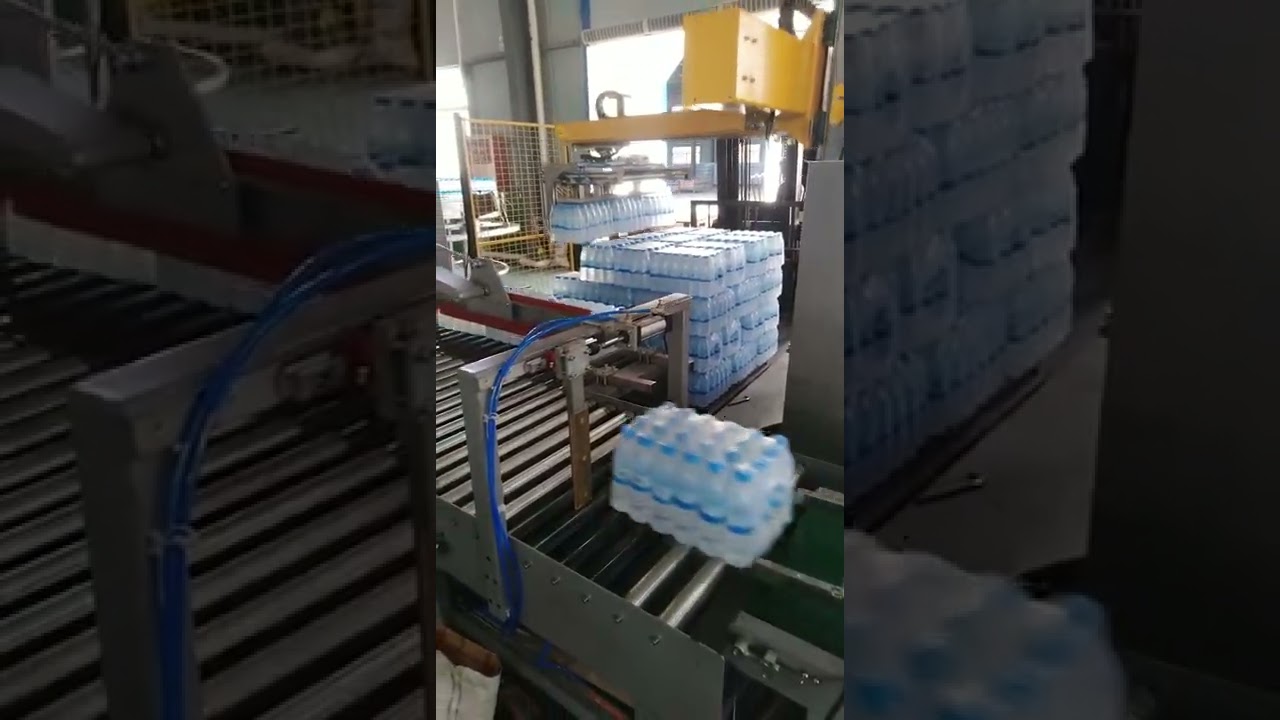 How to stack for bottled water?