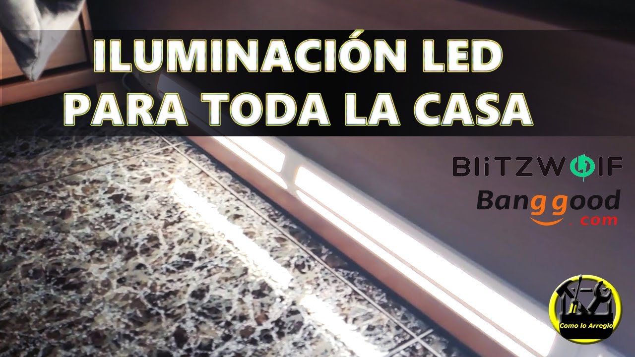 Iluminación Led automatica para toda la casa