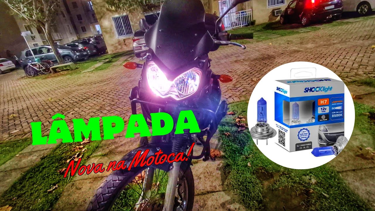 INSTALEI A LÂMPADA SUPER BRANCA NA TÉNÉRÉ!