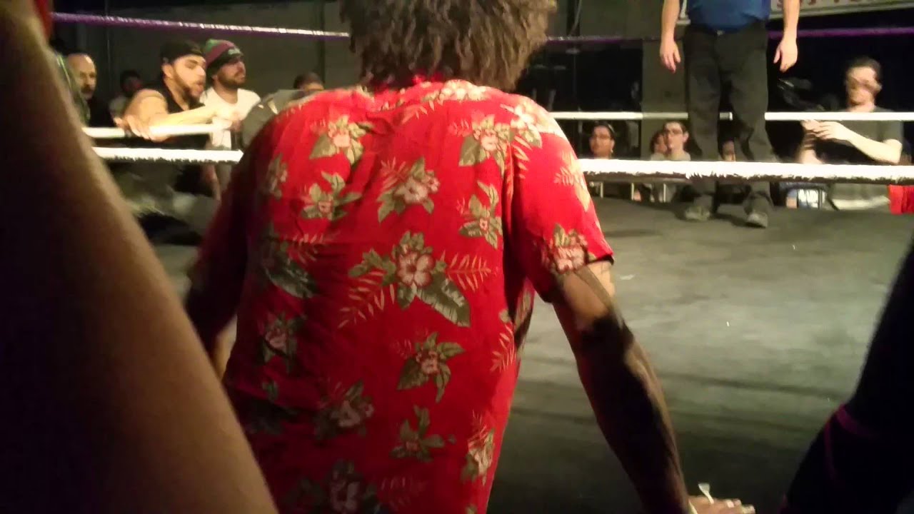 NRW Lumberjack match. Danger Dean vs. Hoodlum Pt1
