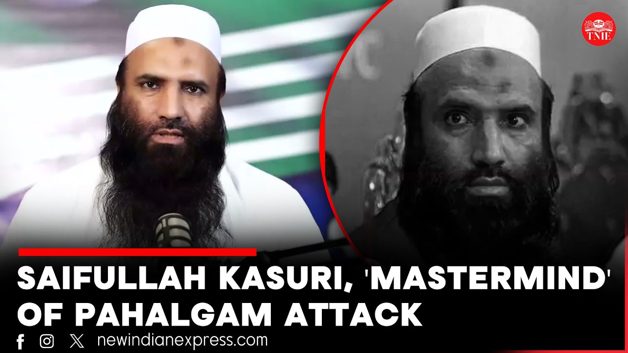 Who's Saifullah Kasuri, the LeT Commander and mastermind of Pahalgam attack?