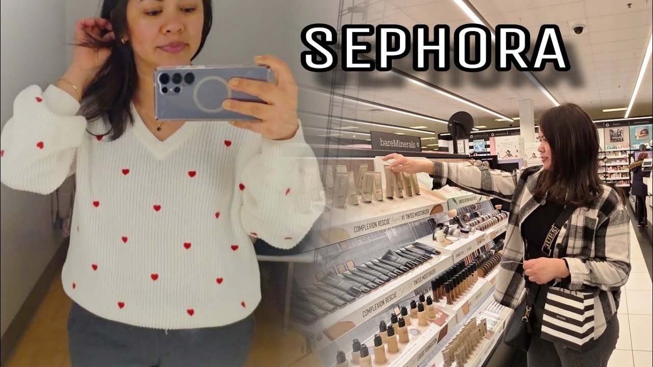 COMPRAS EN SEPHORA 🛍 | BUSCANDO ROPA PARA SAN VALENTIN🎀 