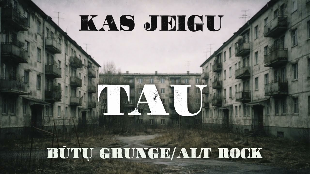 Kas Jeigu - TAU Būtų Grunge/Alt rock (RONDO AI Cover)