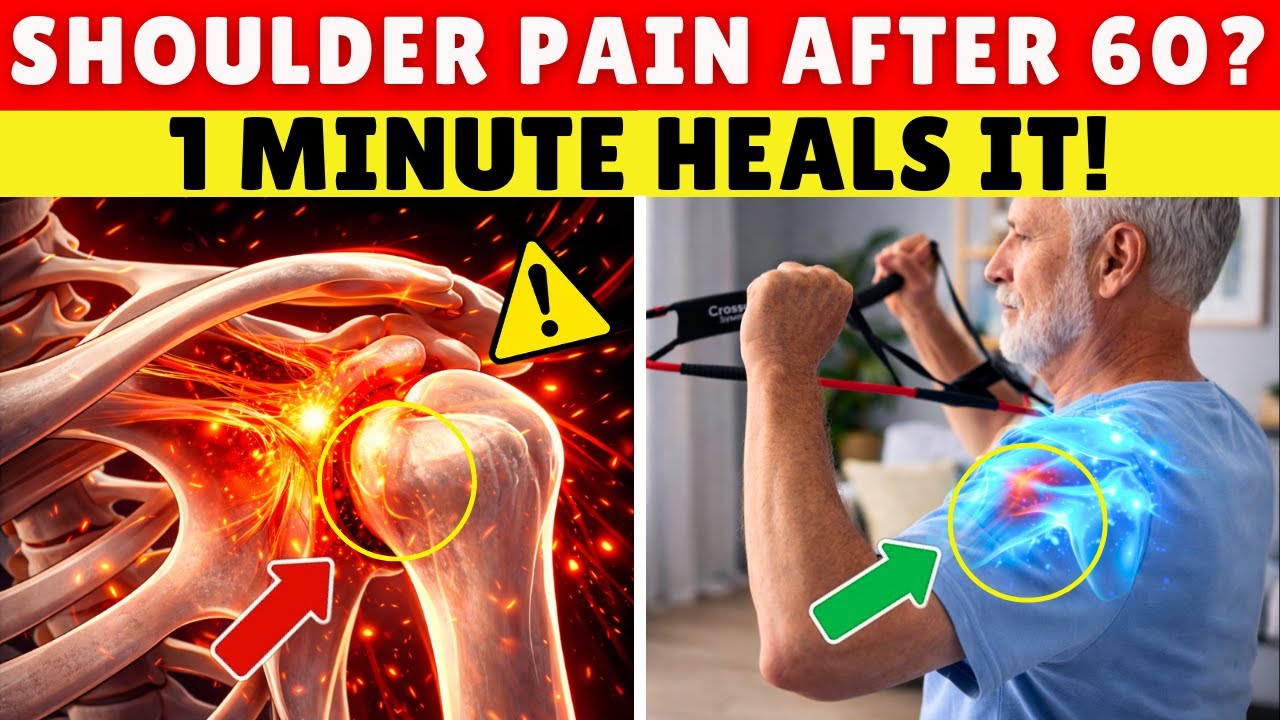 Shoulder Pain After 60: Just 1 Minute Daily Heals Rotator Cuff
