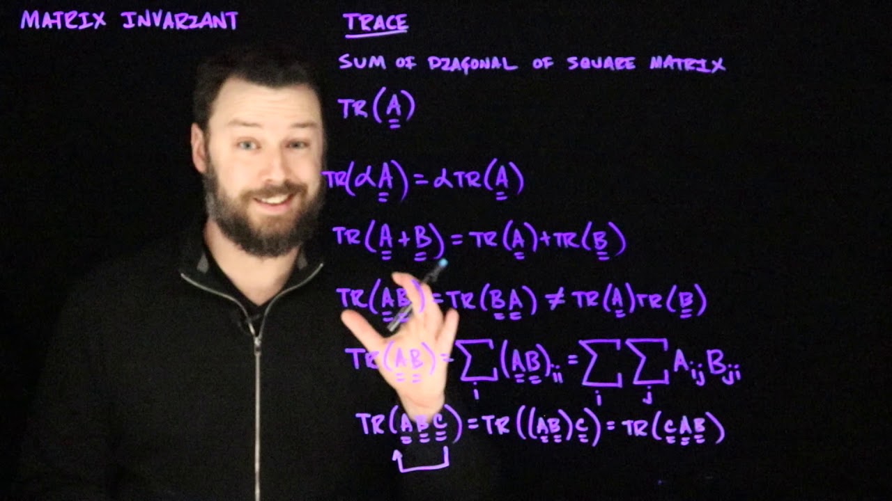COS 302: Matrix Invariants