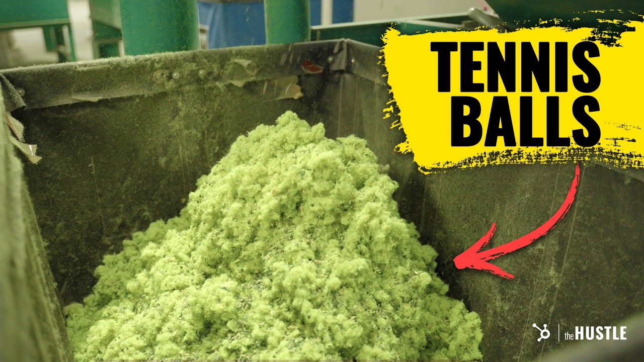 How One Company Transforms Old Tennis Balls Into 