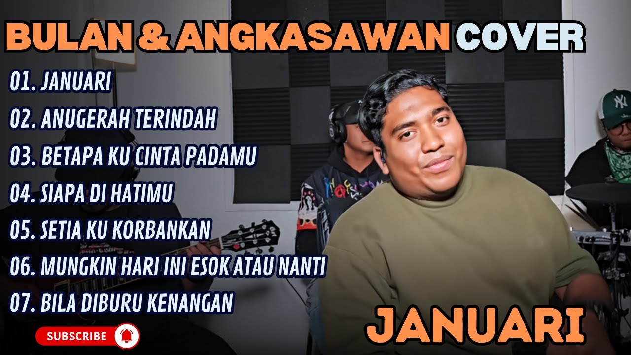 BULAN & ANGKASAWAN - JANUARI - ANUGRAH TERINDAH - BETAPA KU CINTA PADAMU || LAGU POP TERPOPULER 2025