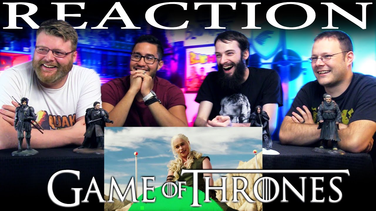 Game of Thrones Season 6: Blooper Reel REACTION!!