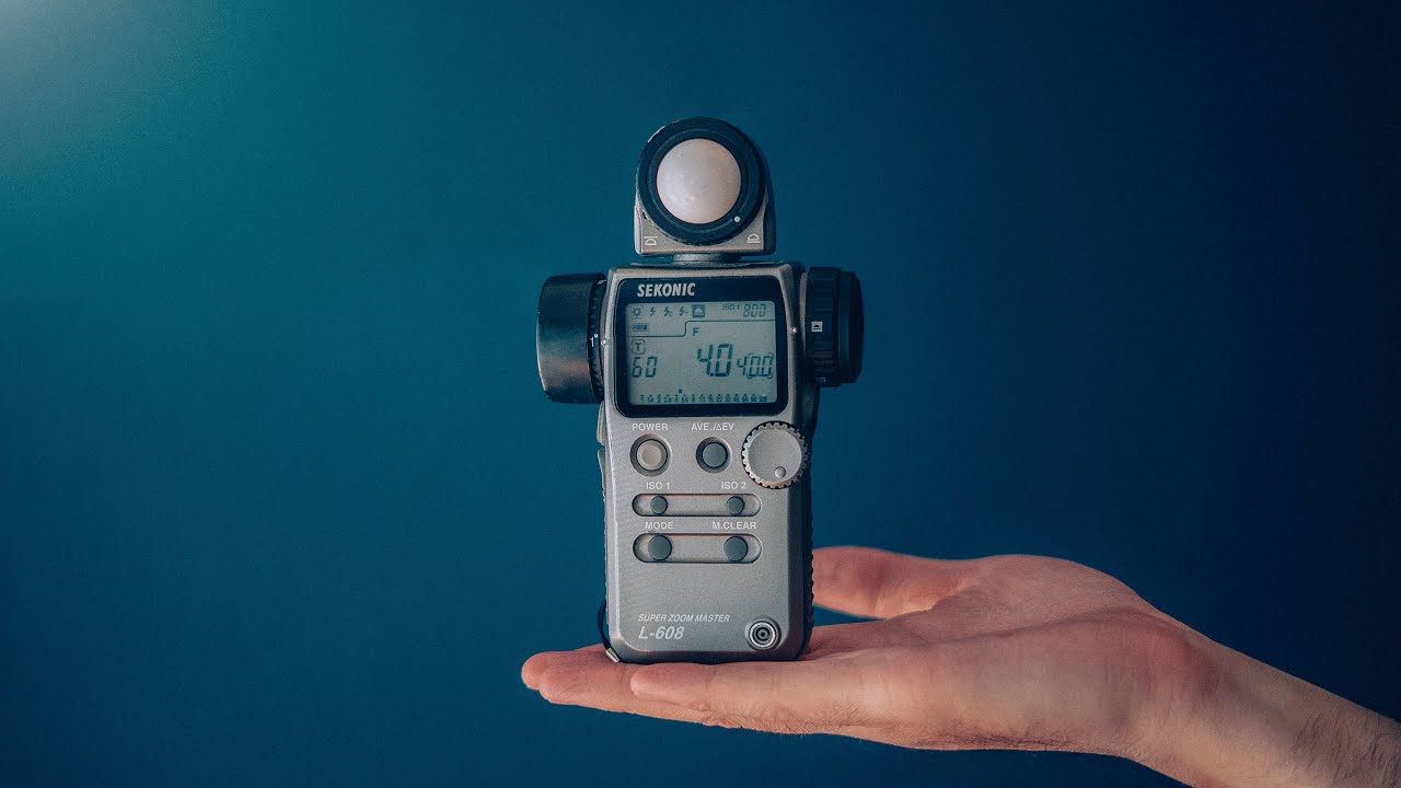 Want perfect exposure? Use a LIGHT METER.