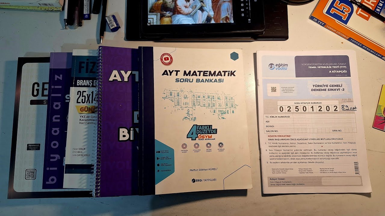 İki kitap arasında sıkışıp kalmak || tavsiye üzerine  #mezun #yks2026 